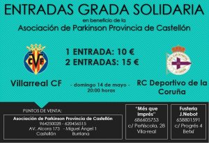 Entradas grada solidaria